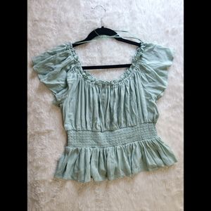 Mint Green Top. M.